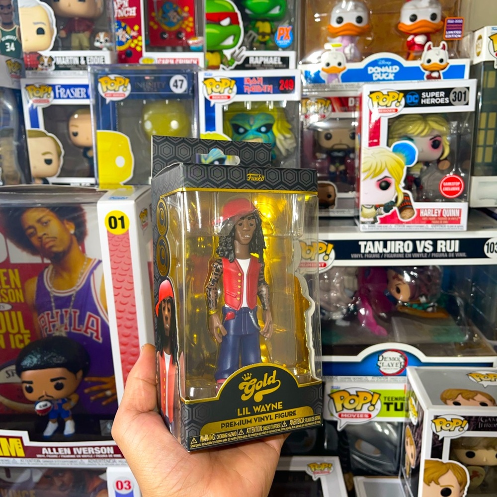 Lil Wayne Funko Pop [GOLD]